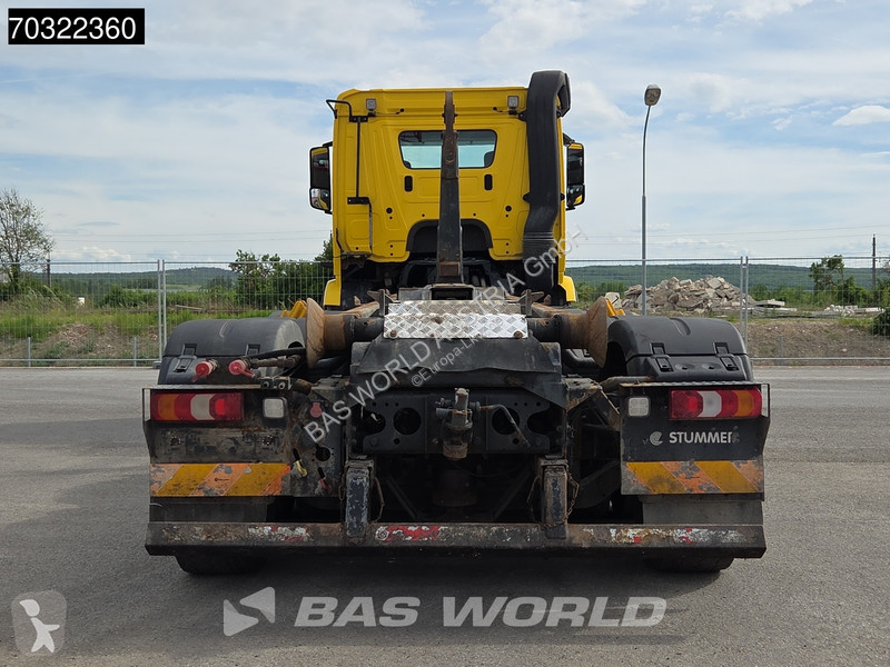 Camion Mercedes 3248 8X4 25tons containersystem...
