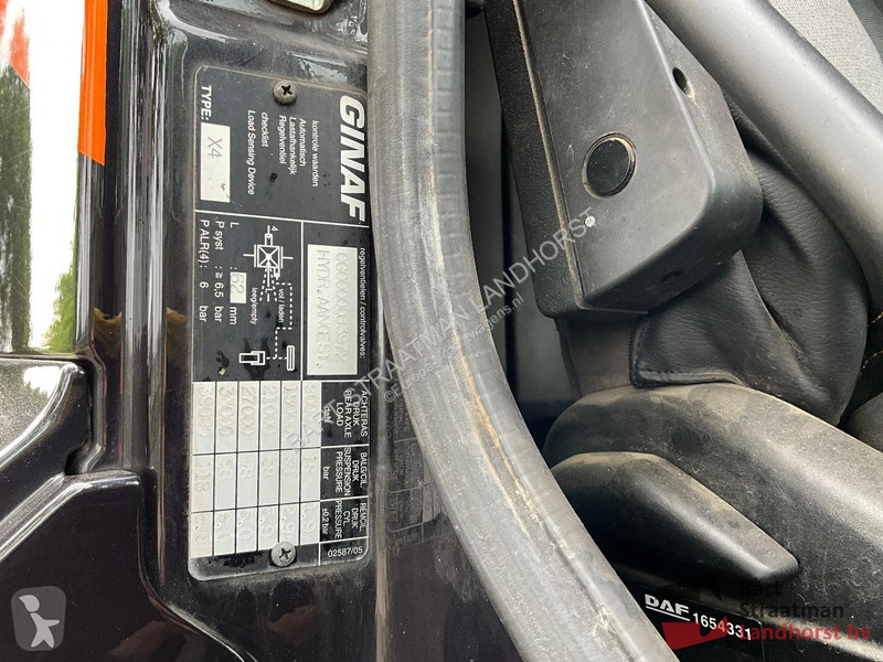 Lastbil Ginaf X 4243 TS 8x4 met 30t NCH...