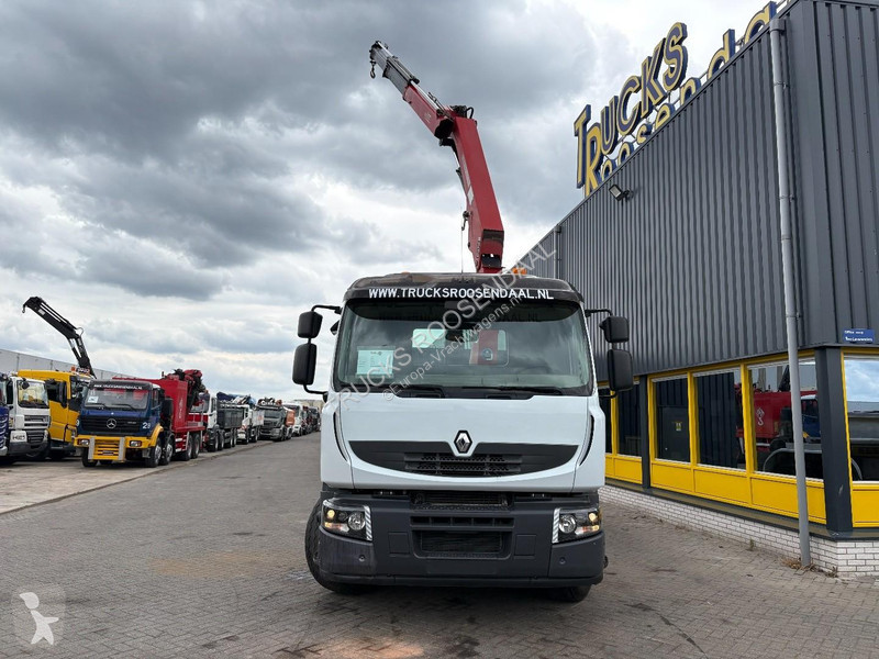 شاحنة Renault 370DXI + HMF 1430 K3 + 6X4 +...