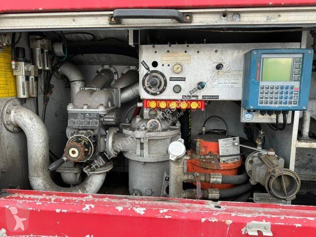 شاحنة Scania ADR 14000L BENZIN D HEIZ TANKWAGEN...