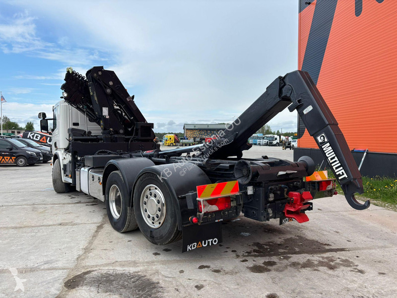 شاحنة Scania 420 6x2*4 Hiab 211 E-5 Hipro /...