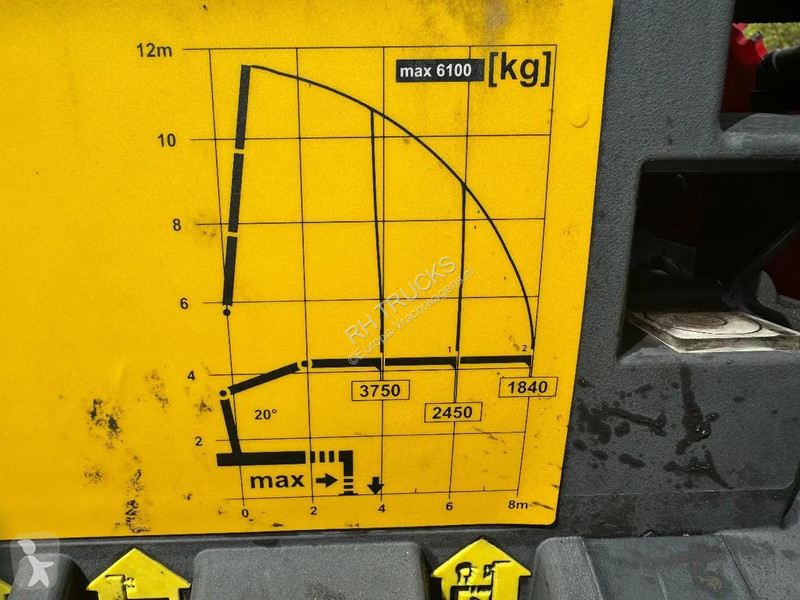 شاحنة Renault T HIGH 520 6X2 EURO 6 + PALFINGER...