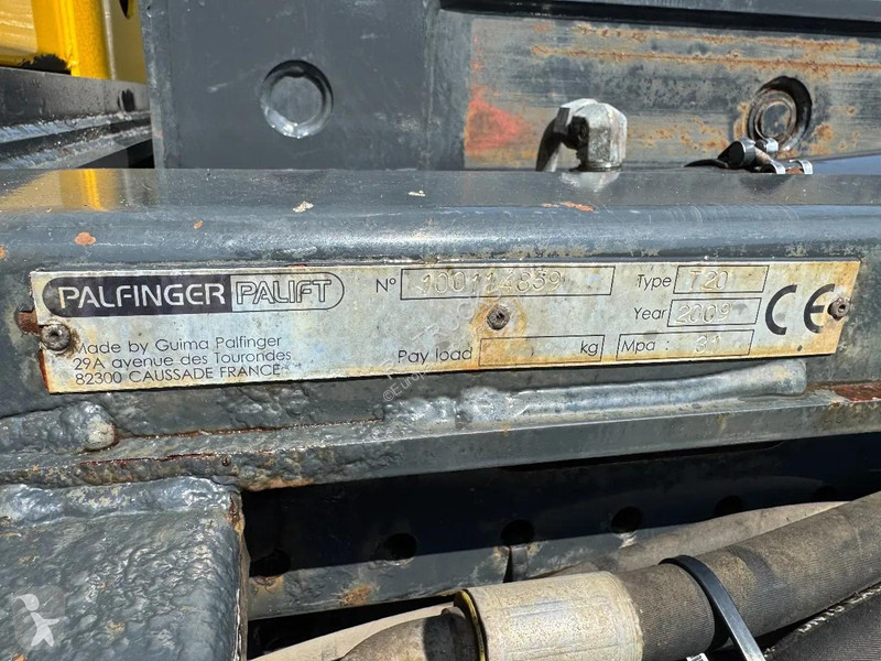 شاحنة DAF 85410 6X4 - EURO 5 + PALFINGER...