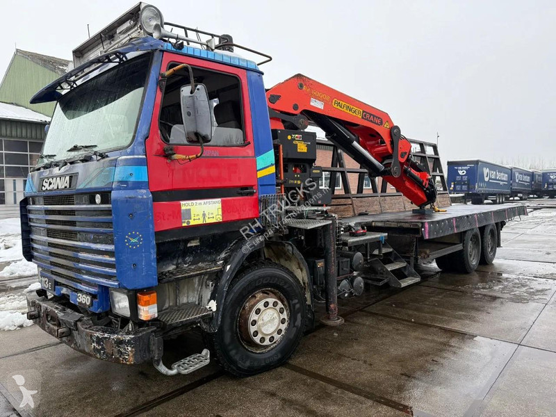 شاحنة Scania P-360 + PALFINGER PK 60002 +...
