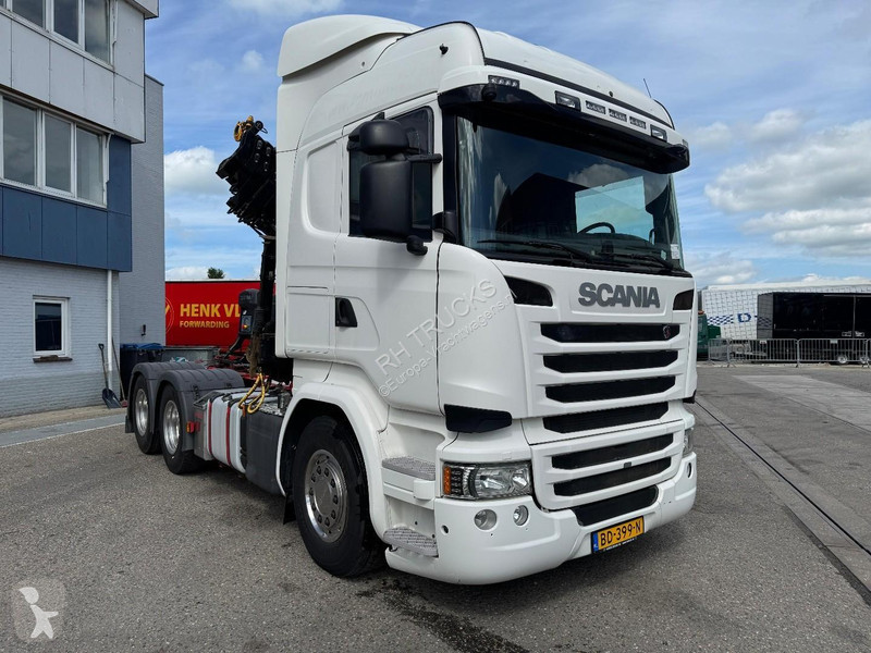 شاحنة Scania R450 6X2 EURO 6 - HIAB 211 E-5