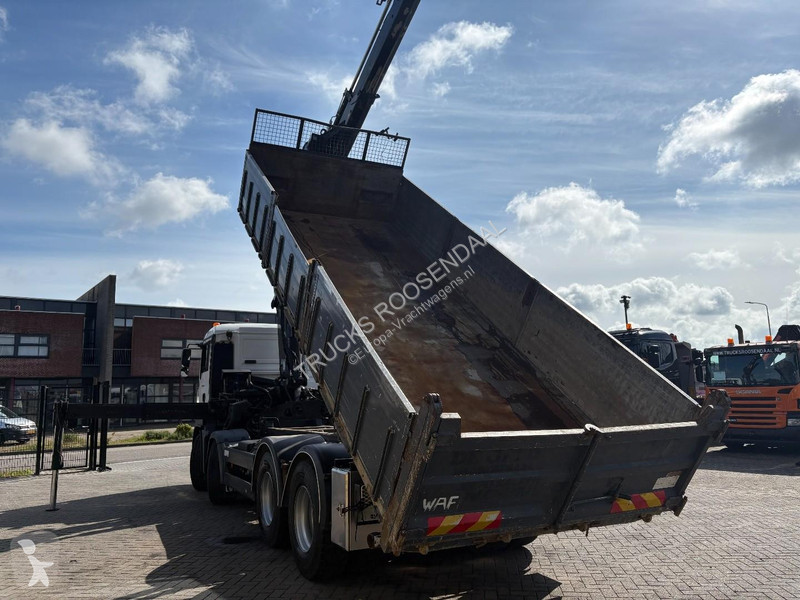 شاحنة MAN 35.440 + HIAB 322 E-7 HIPRO + TIPPER...