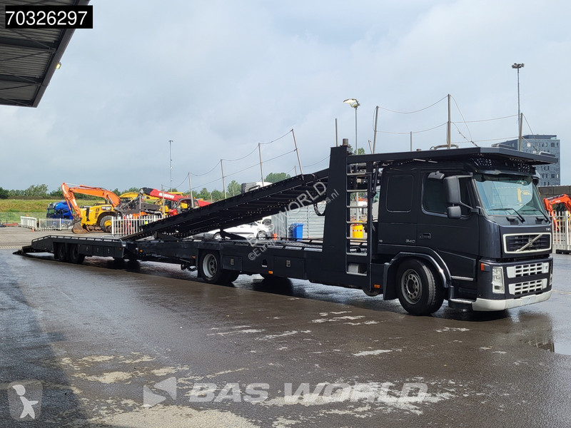 شاحنة Volvo 340  4X2 Tijhof Car transporter...