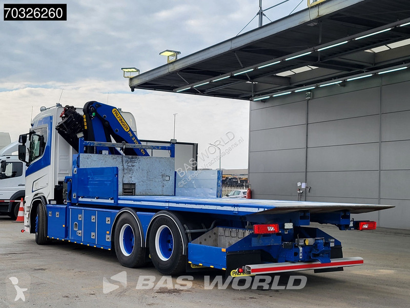شاحنة Scania R580 R 6X2 Abschleppwagen alfinger...