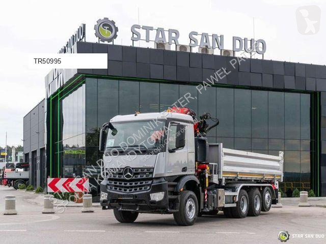 شاحنة Mercedes AROCS 3643 8x4 Fassi F235A.2.23...
