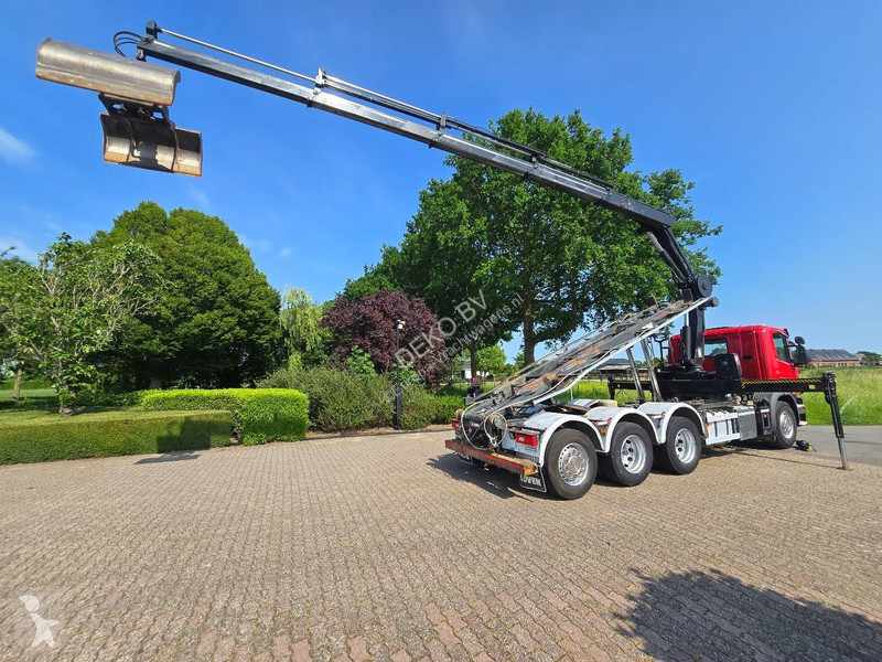 شاحنة Scania 410 CRANE/CONTAINER!! ZERO...