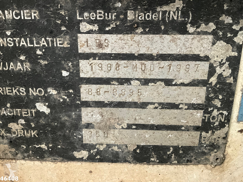 شاحنة DAF Manual Full steel suspension Just...