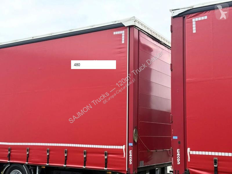 Camion Mercedes ACTROS L / ZESTAW TANDEM 120 M3...
