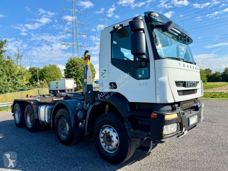 شاحنة Iveco TRAKKER 410 8x4 Palfinger Abrollkipper