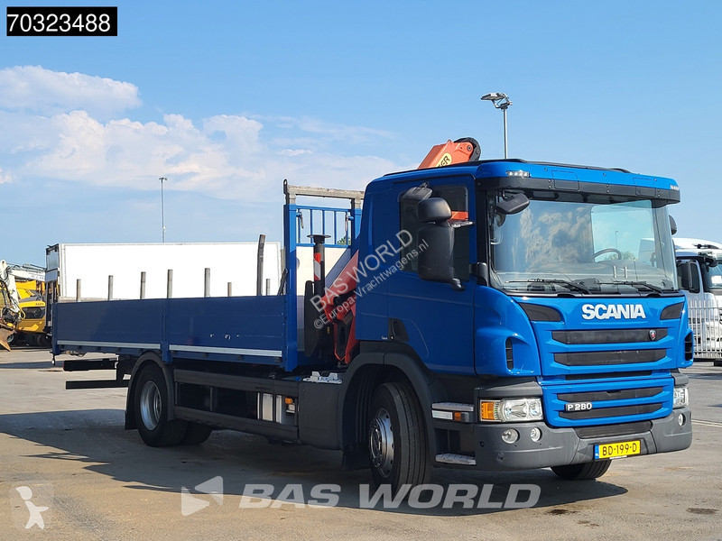 شاحنة Scania P280 P 4X2 Palfinger PK12002 EH A...