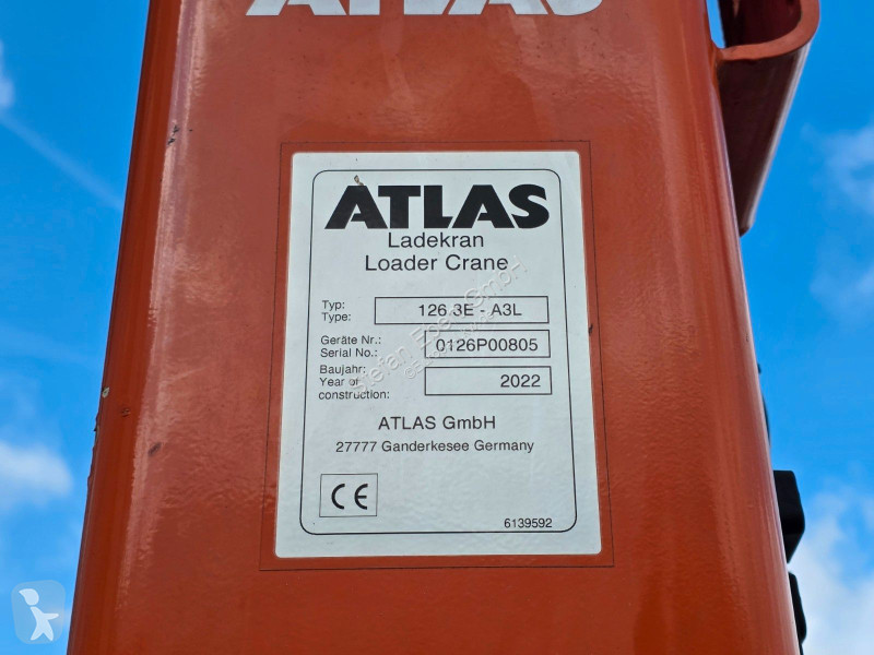 شاحنة Mercedes 1835 KK Heckkran Atlas...