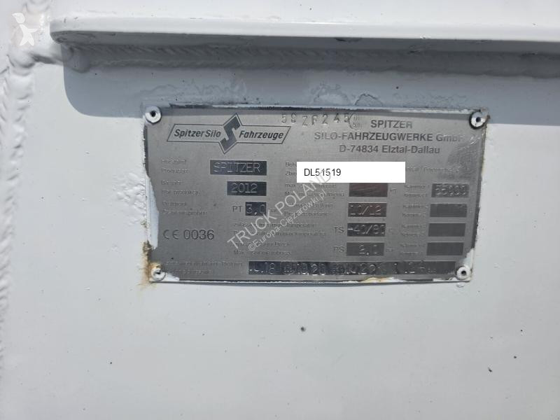 Lastbil Spitzer DAF WELGRO blower + Spitzer...