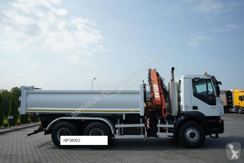 شاحنة Iveco TRAKKER 410 / 6X4 / 2 STR. WYWROTKA...
