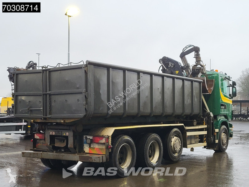 شاحنة Scania R440 8X2 alfinger Q150Z82 Kran...