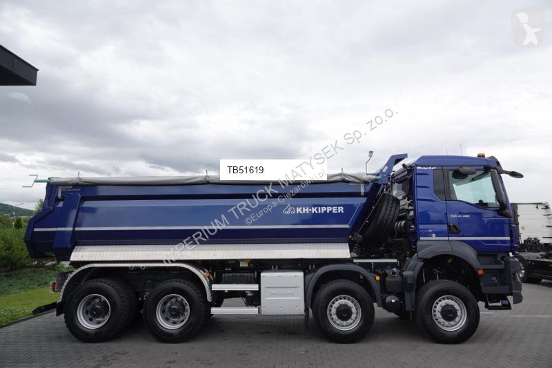 Kamion MAN TGS / 8X6 / WYWROTKA / TYLNOZSYPOWA...