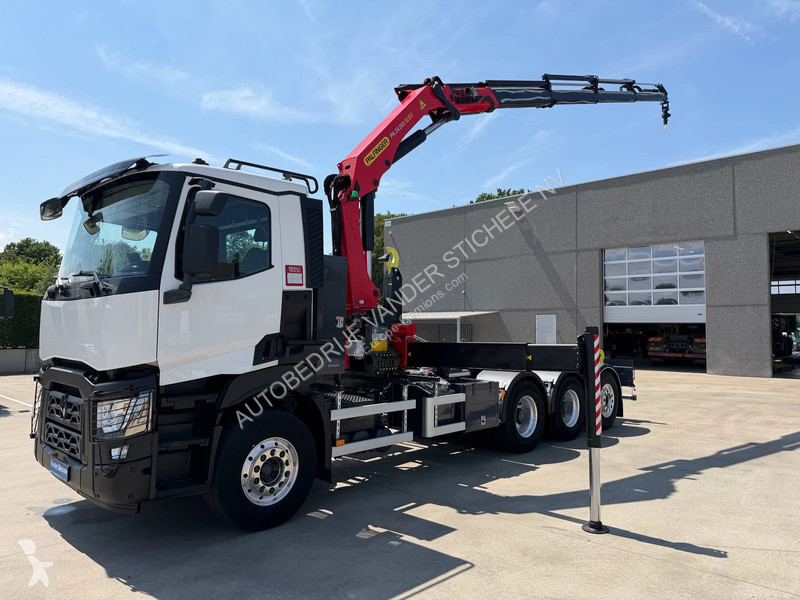 شاحنة Renault C480 - PALFINGER PK 24.001 SLD C...