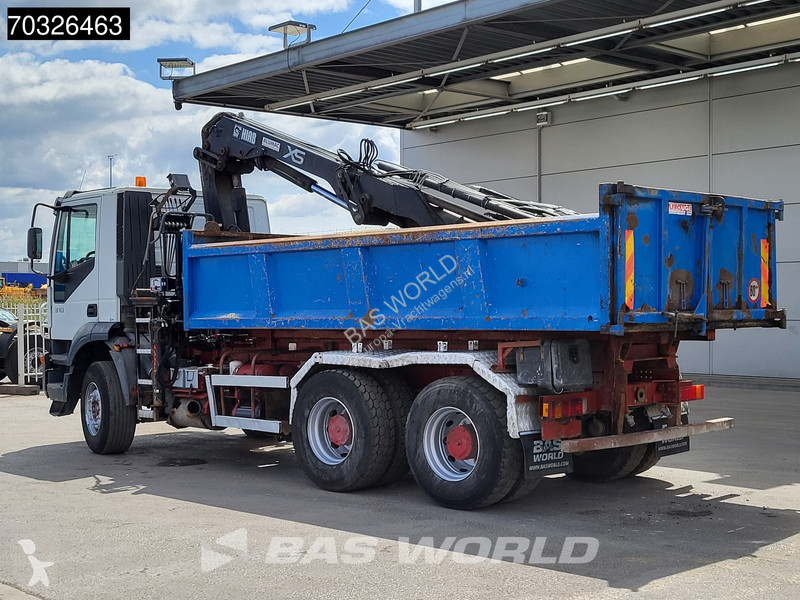 شاحنة Iveco 310 6X4 HIAB 122 Duo Kran Crane 8m3...