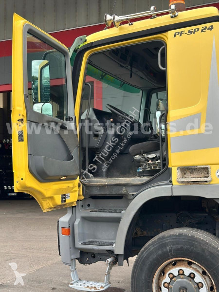 Camion Mercedes 1850 V8 MP2 4x4 BB Meiller-DSK,...