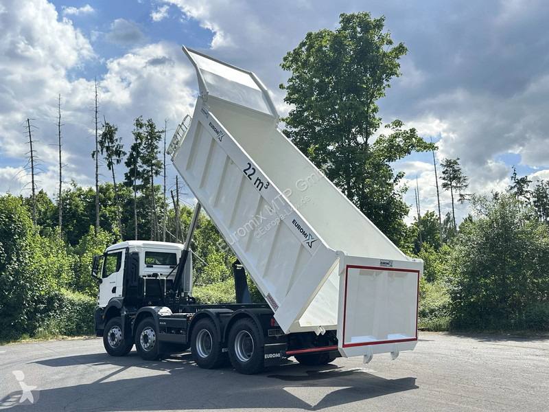شاحنة MAN TGS TGS 8x4 EuromixMTP 22m³ Eckige Mulde