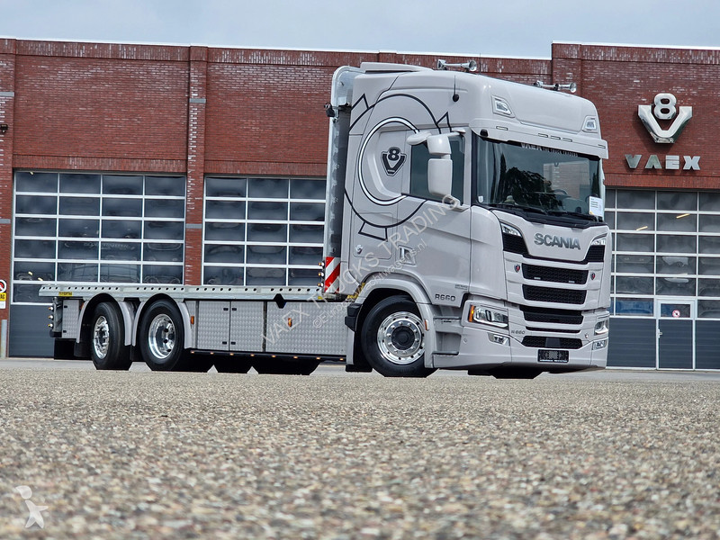 شاحنة Scania R660 V8 NS retarder - full air -...