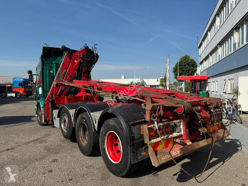 شاحنة Scania R500 8X2 + EPSION (YEAR 2014!)...