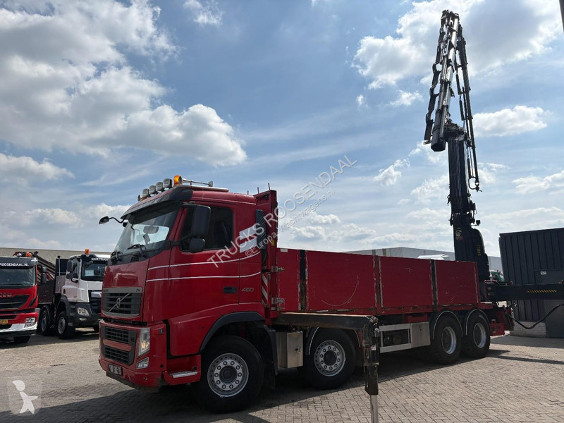 شاحنة Volvo 12460 + HIAB 700E-6 HI HIPRO + JIB...