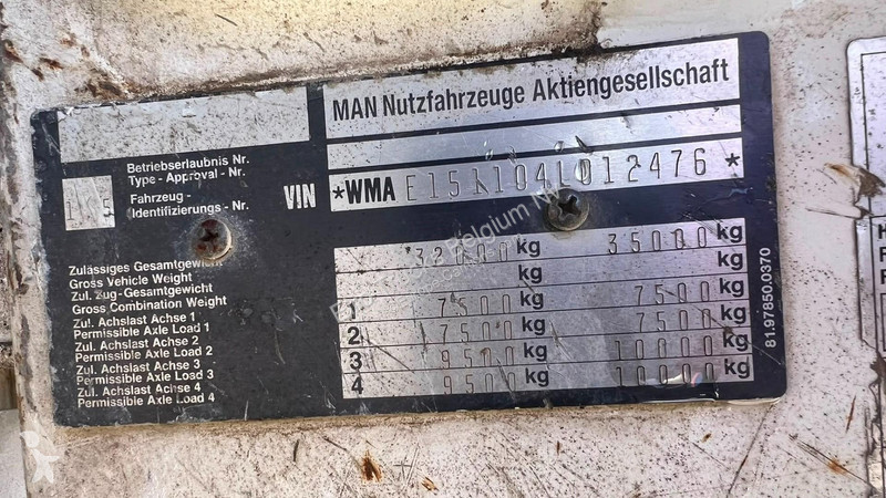 شاحنة MAN 35.342 (8X8 / LAMES / BIG AX / GRAND...