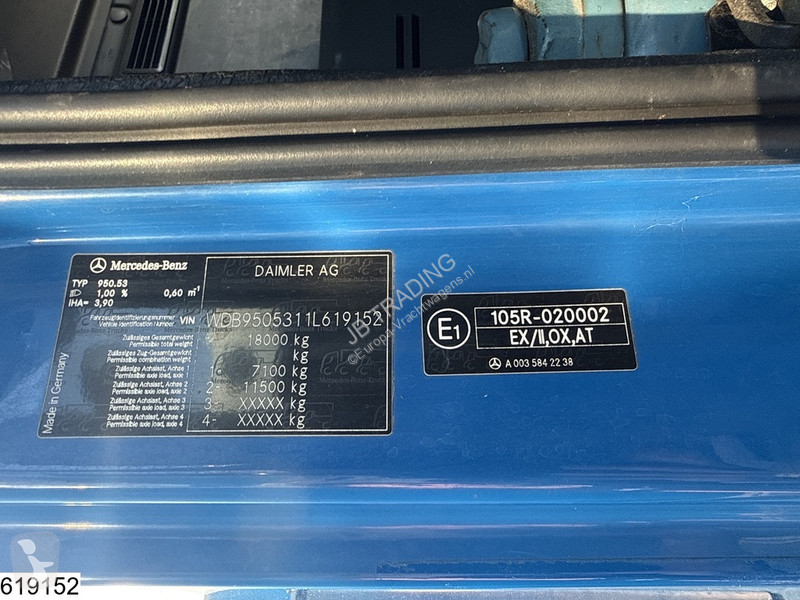 شاحنة Mercedes 1824 EURO 5, 15100 Liter, 3...