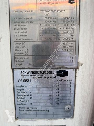 Camion Scania G-410 6X2 SILOWAGEN VOLLUFT LIFT...