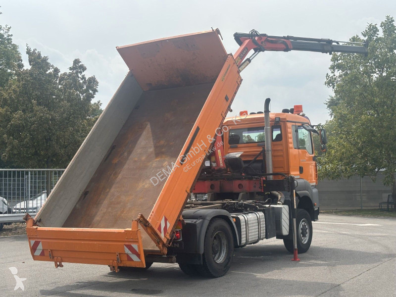 شاحنة MAN TGA*4x4*Schalter*Dreiseitenkipper*PK950