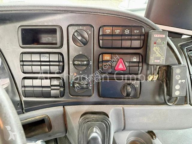Camion Mercedes 3241 8x4/Abrollkipper+Fassi...