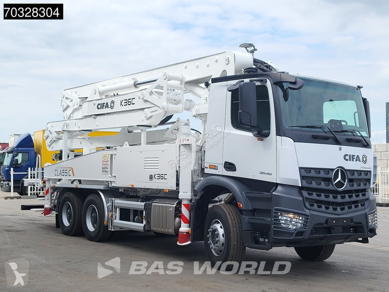 Betonárske zariadenie Mercedes 2646 6X4 NEW! 36...