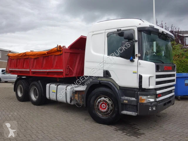 شاحنة Scania 380 6X4 MEILLER...
