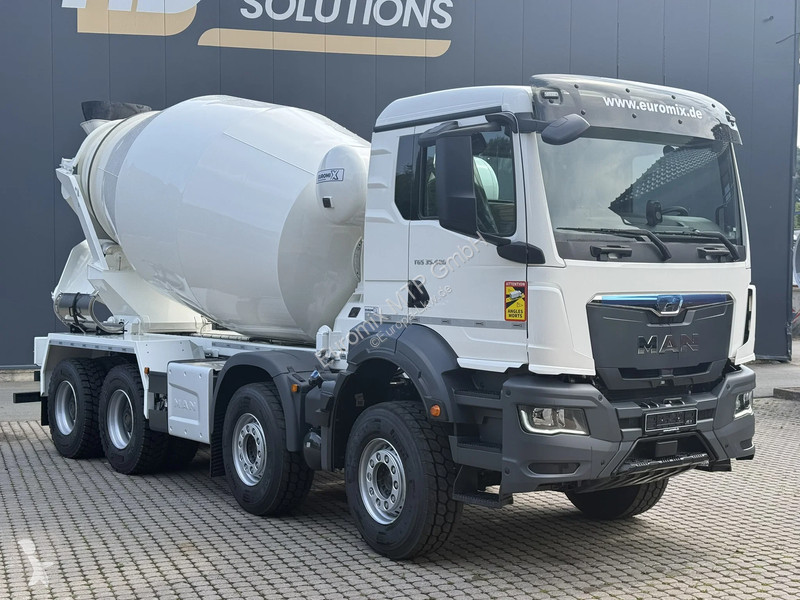 شاحنة MAN 35.480 MAN  37.480 8x4 EuromixMTP EM...