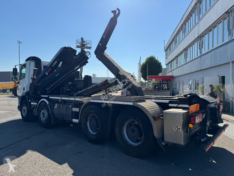 شاحنة DAF 400 8X4 EURO 6 + HIAB X-HIDUO 256EP-4...