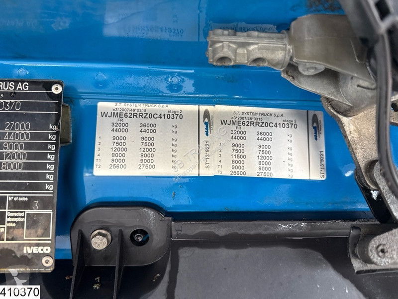 Lastbil Iveco 400 CNG 8x2, EURO 6, Retarder, PTO