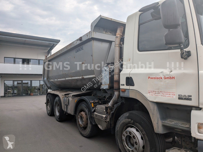 Camión DAF 85460 / 8X4 / Carnehl Mulde 19 Kubik