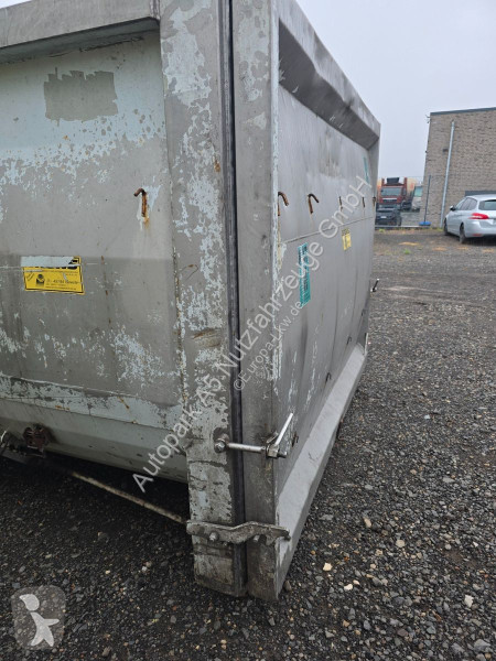 Camion  Bruns abrollcontainer Edelstahl container