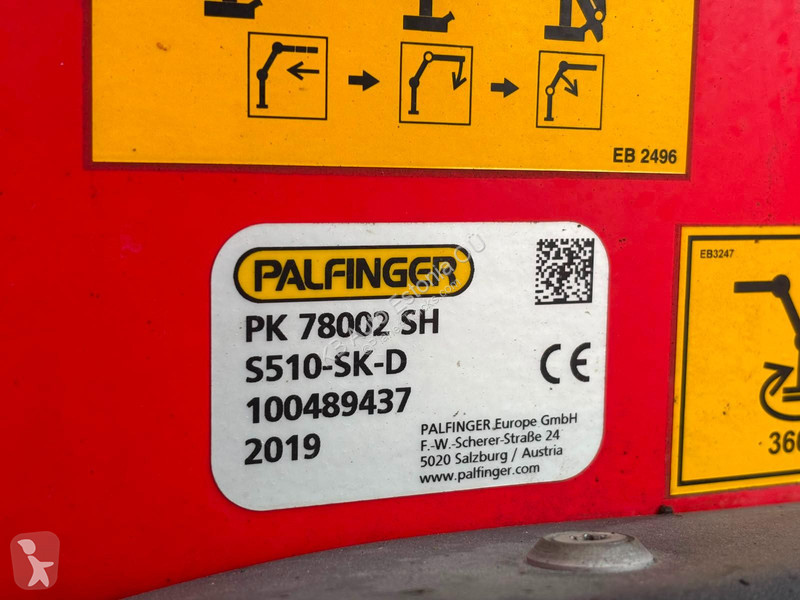 Camion Scania R 580 8x2*6 PK 78002 + JIB /...
