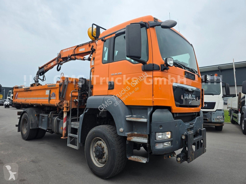 Camión MAN TGS / 4X4 ALLRAD / Meiller / Kran FUNK