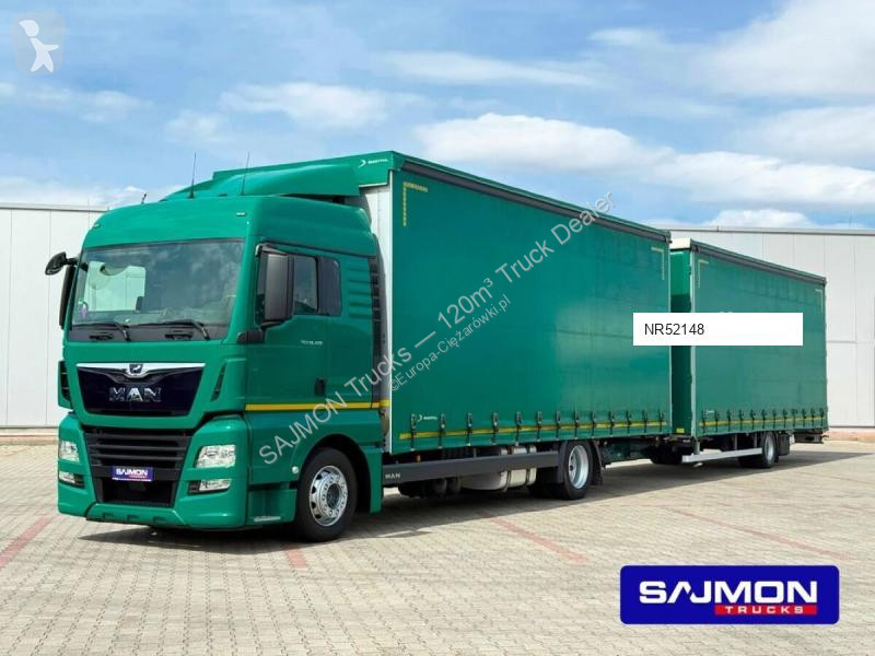 Vrachtwagen MAN TGX 18.420 / ZESTAW TANDEM...