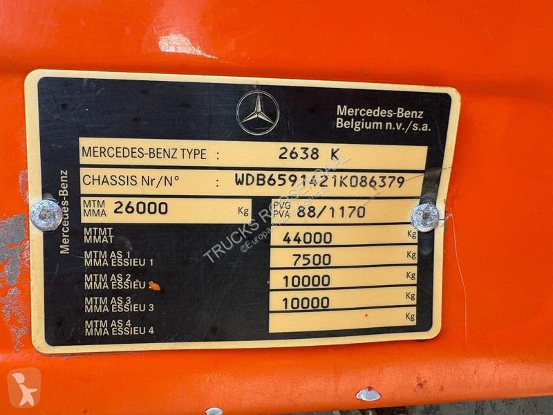 Camión Mercedes SK + manual + spring + 6x4 +...