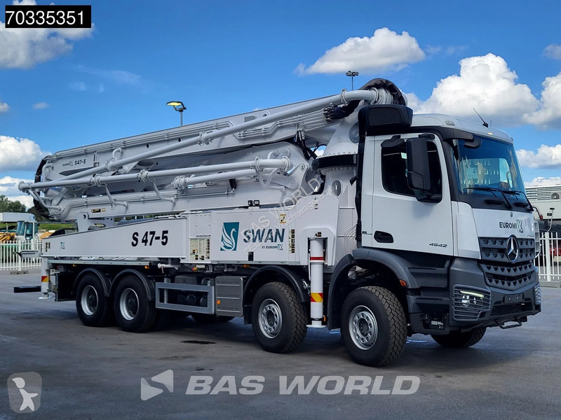Camión Mercedes 4542 8X4 47 mtrs SWAN TSP 47-5...