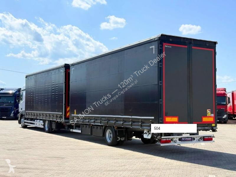 Kamion s návěsem Mercedes ACTROS F / ZESTAW...