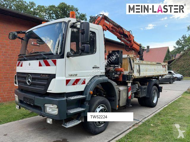 Kamion Mercedes 1829 4x4 Atlas 120.2E 13m-1t...