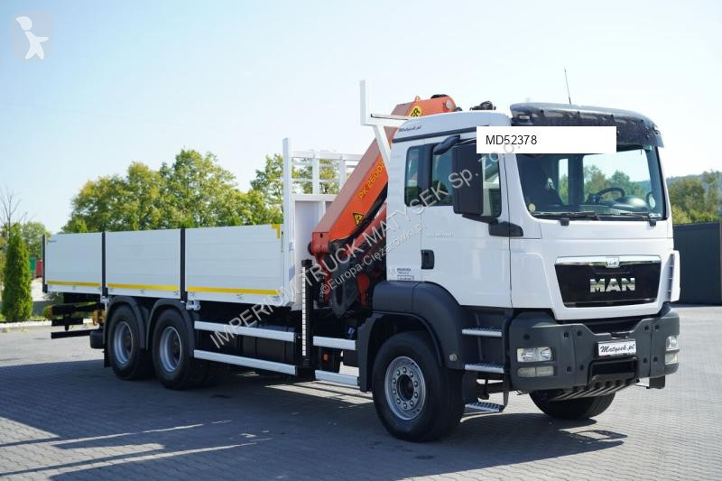 Kamion MAN TGS 26.360 / 6x4 / SKRZYNIA  - 7 M /...